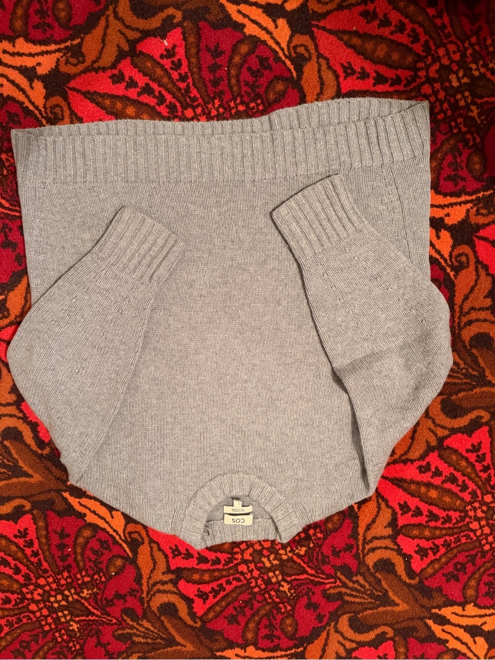 COS Chunky Cashmere Crew Neck Sweater